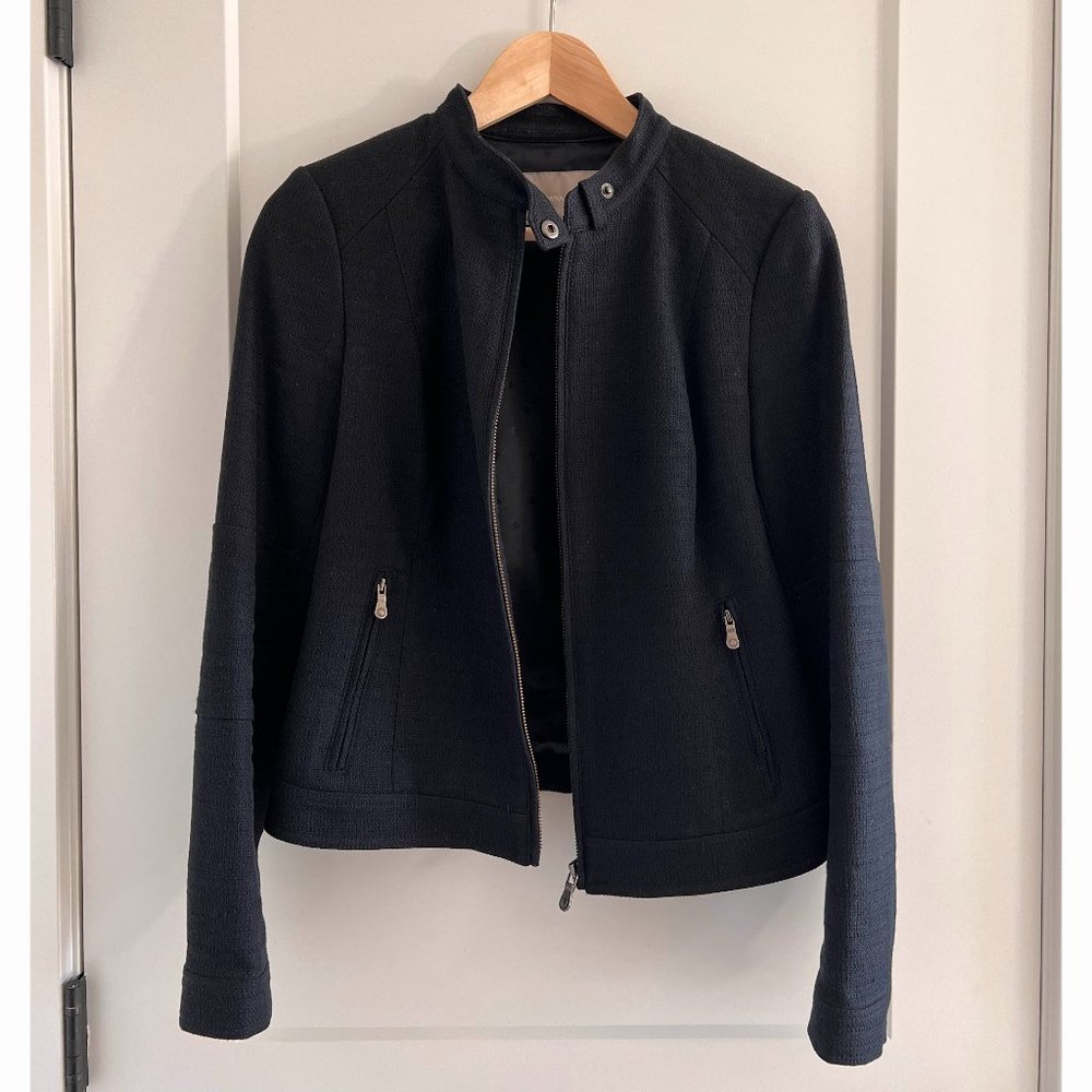 Banana Republic Cotton Moto Jacket